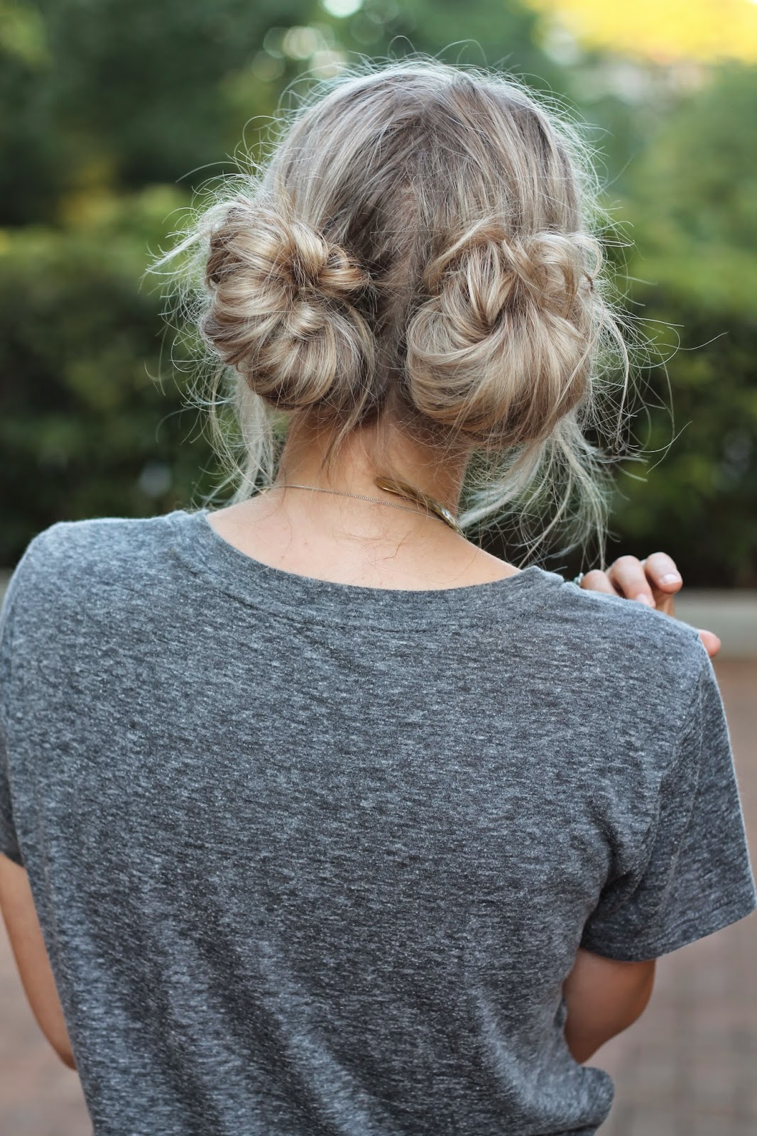 pigtail buns