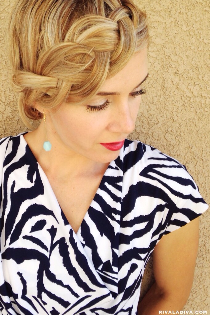 braided bangs hairstyle