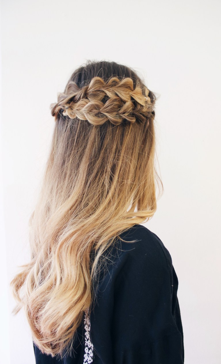 Long hair hairstyle