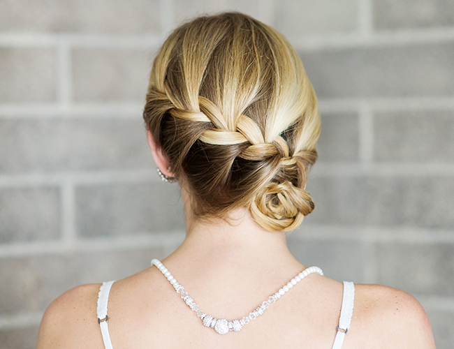 braided side bun