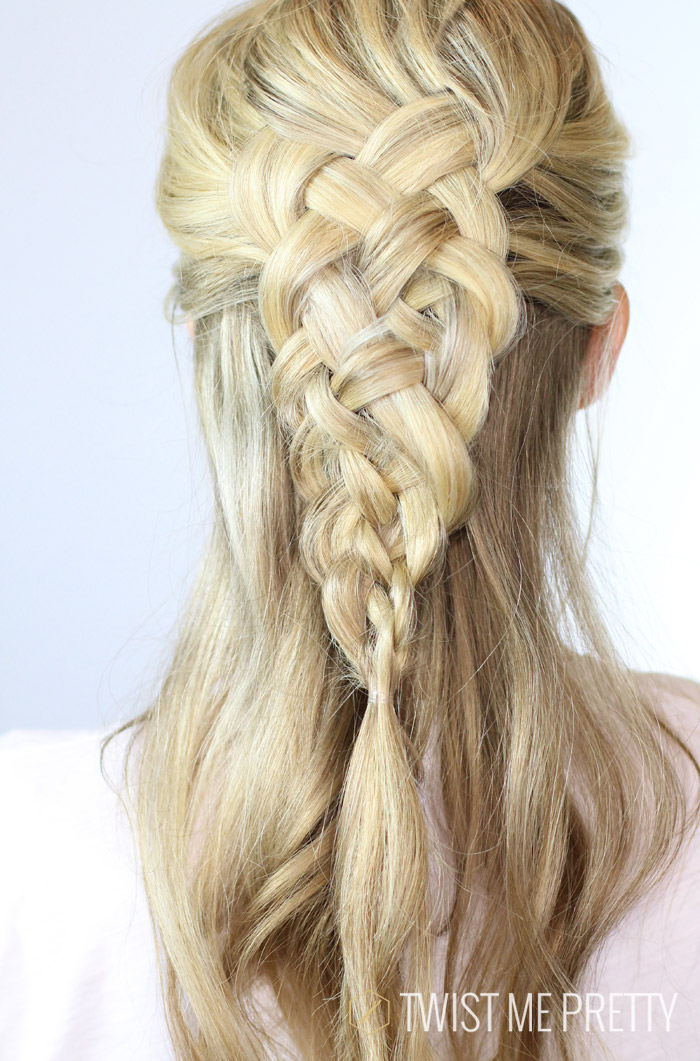5 strand dutch braid