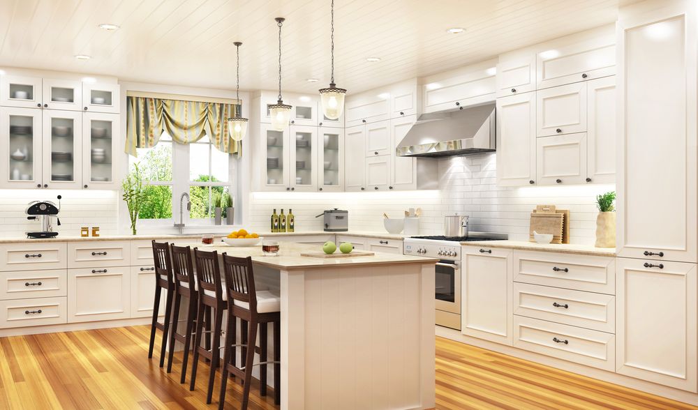 All white cabinet paint 