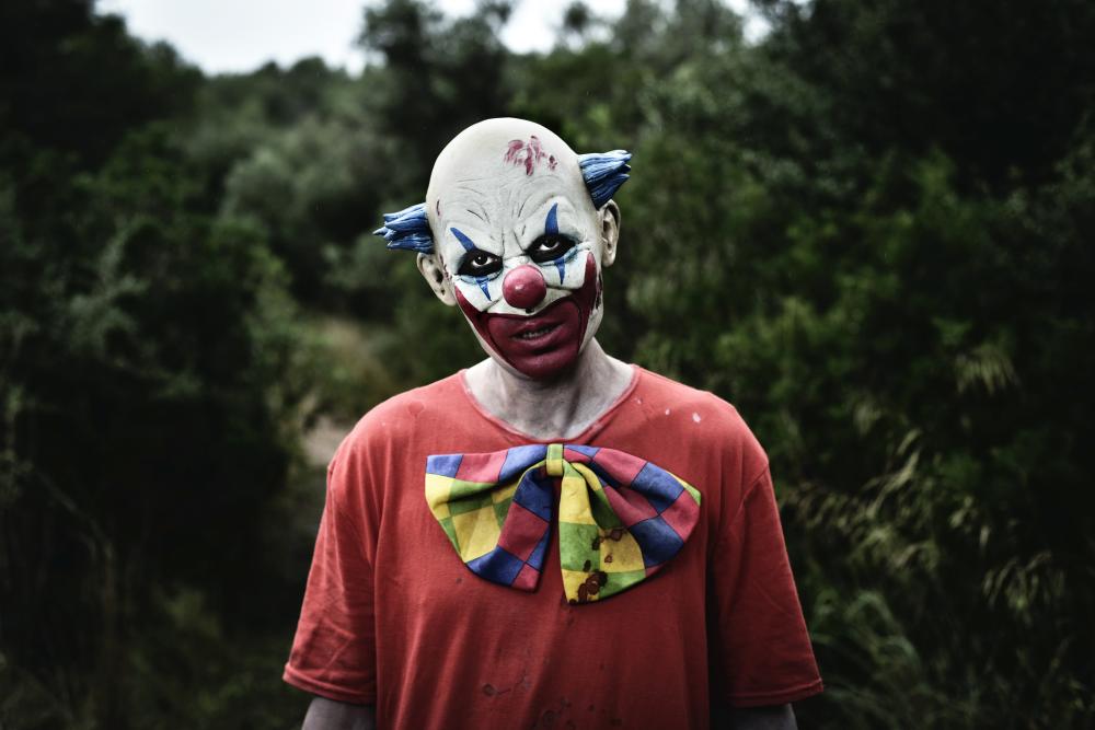Another evil clown scary makeup looks