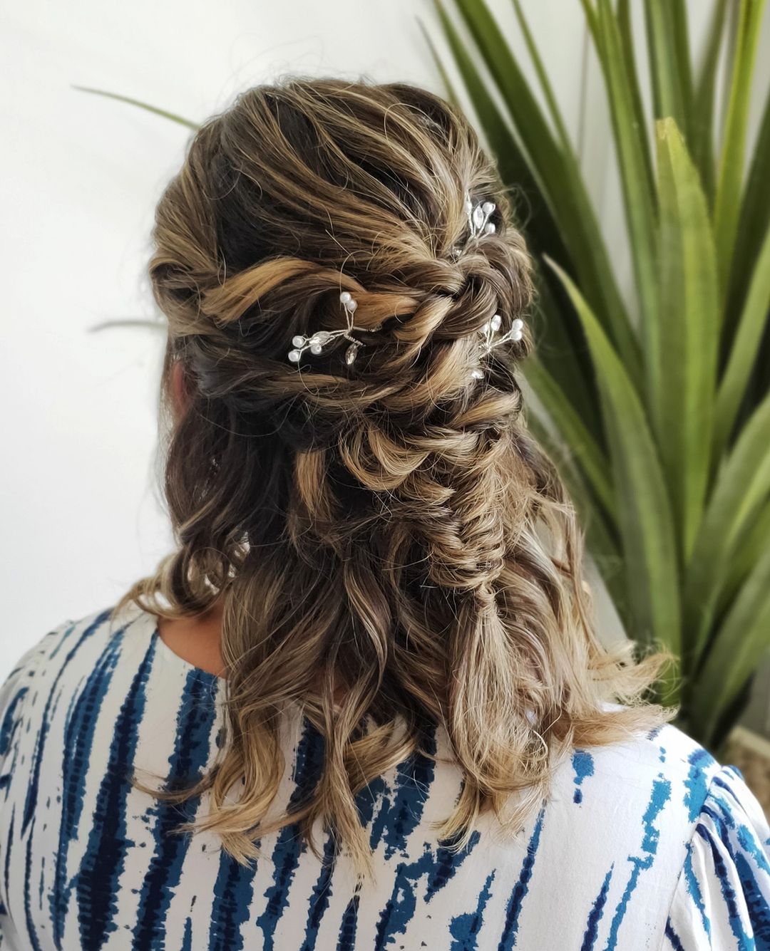 Baby fishtail braid