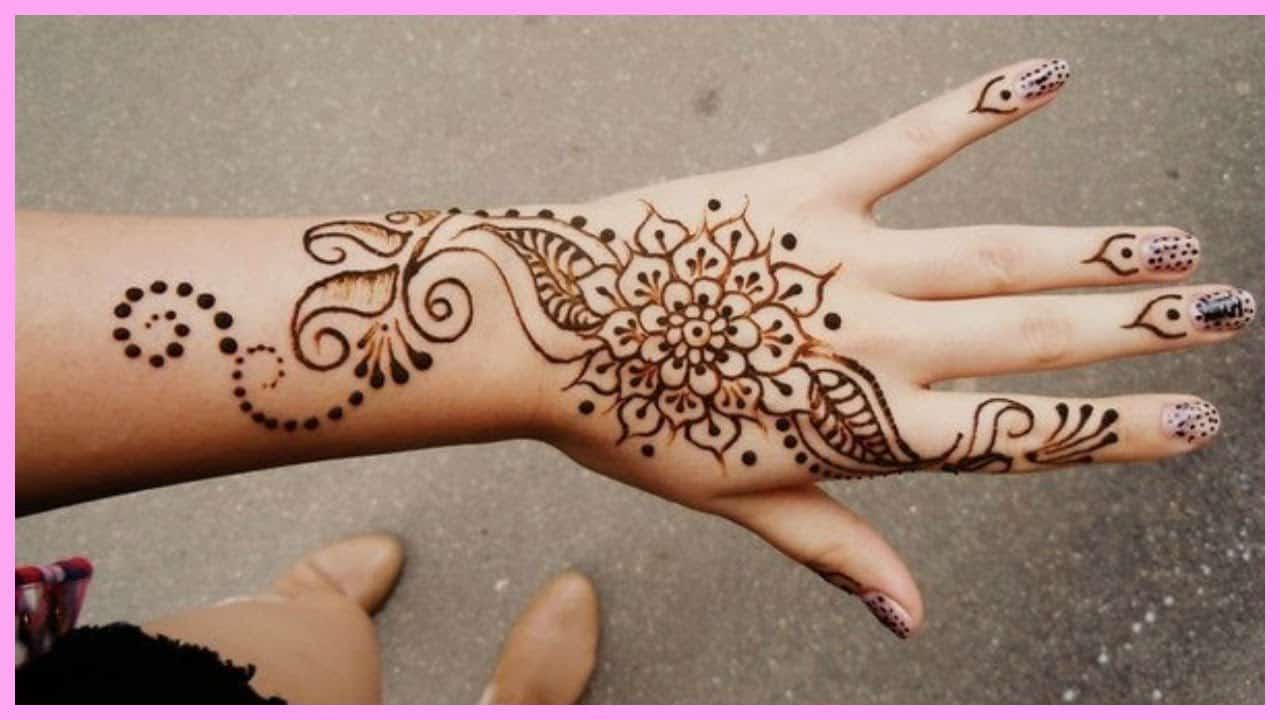 Back of the hand and up the forearm