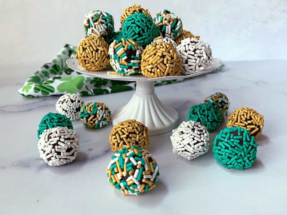 Baileys irish cream chocolate truffles