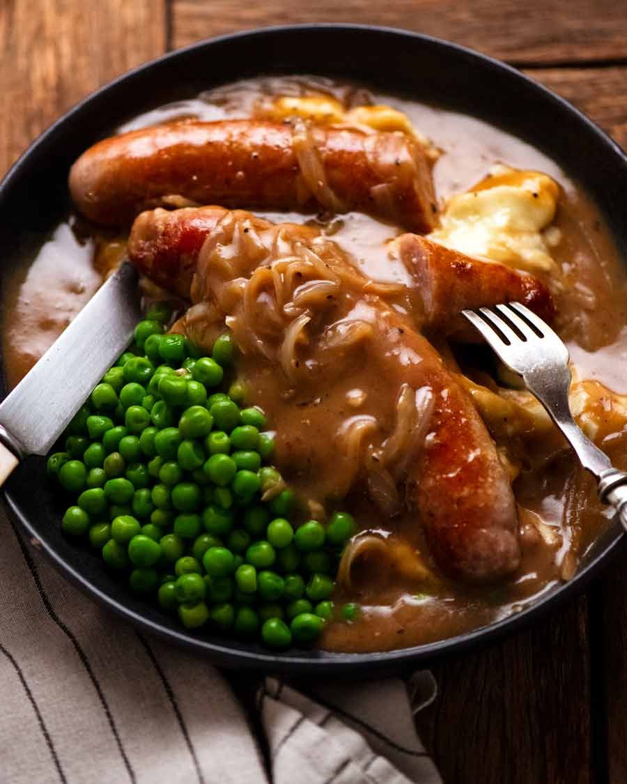 Bangers and mash