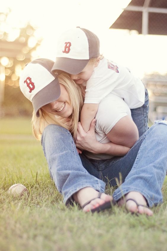 Baseball family photoshoot