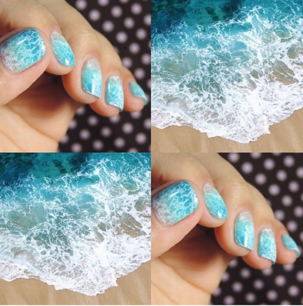 Beach waves