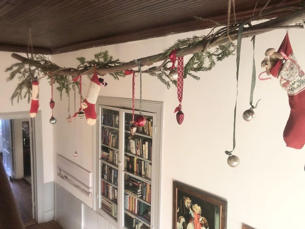 Beadboard ceiling panels 