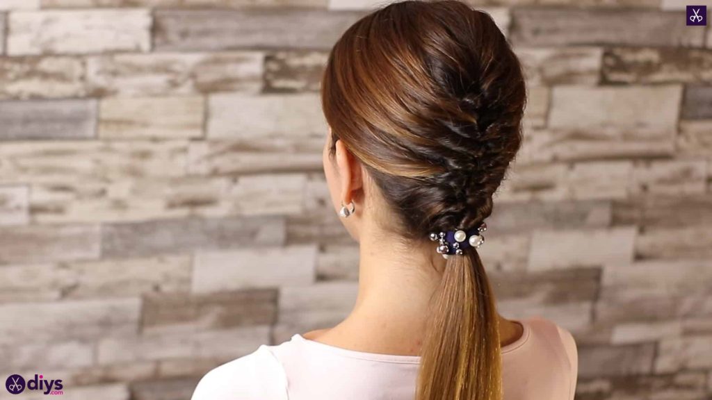 Beautiful and elegant hairstyle tutorial 54