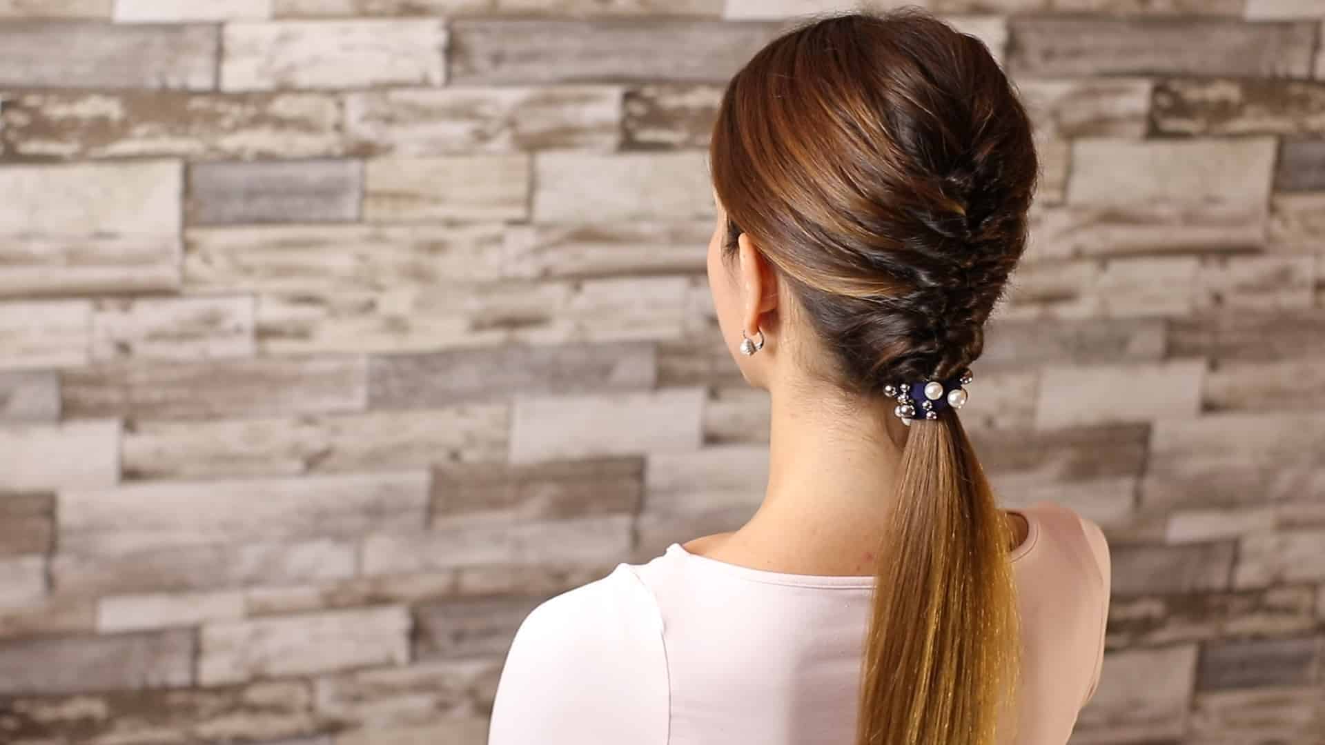 Beautiful and elegant hairstyle tutorial 58