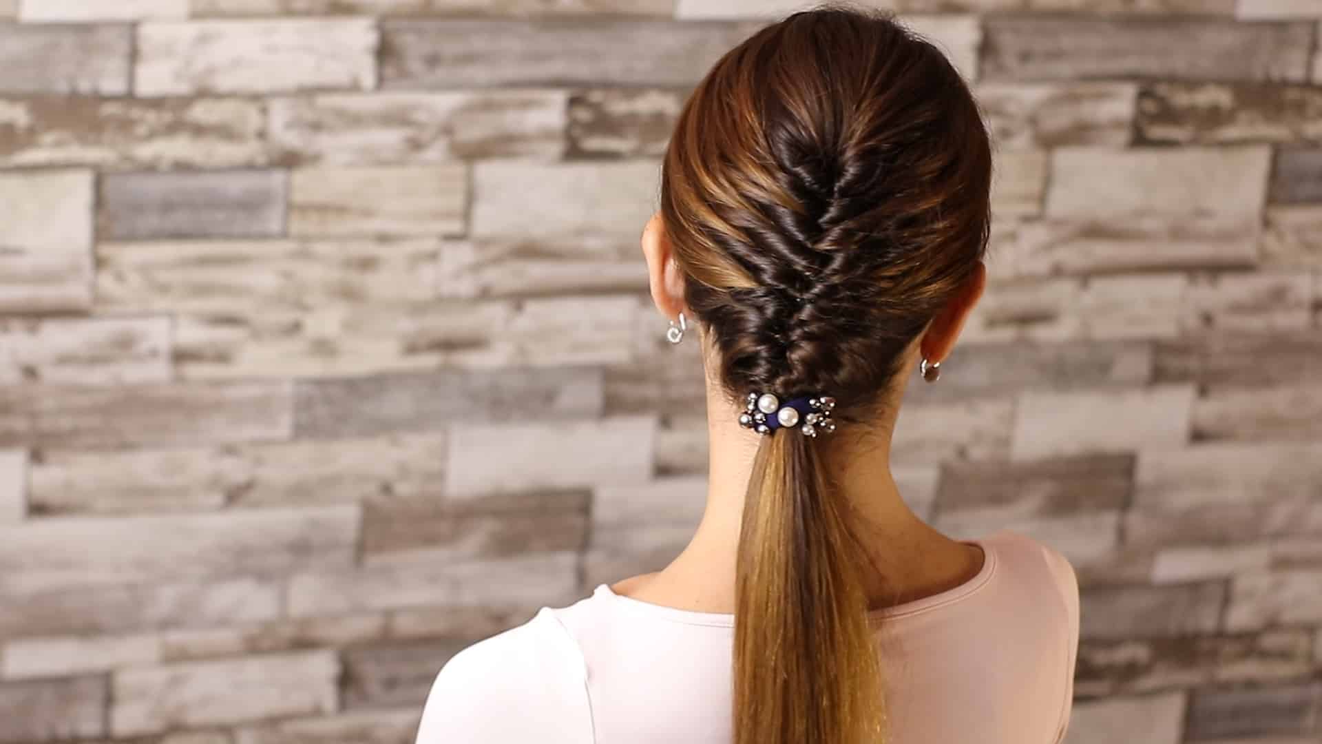 Beautiful and elegant hairstyle tutorial 59
