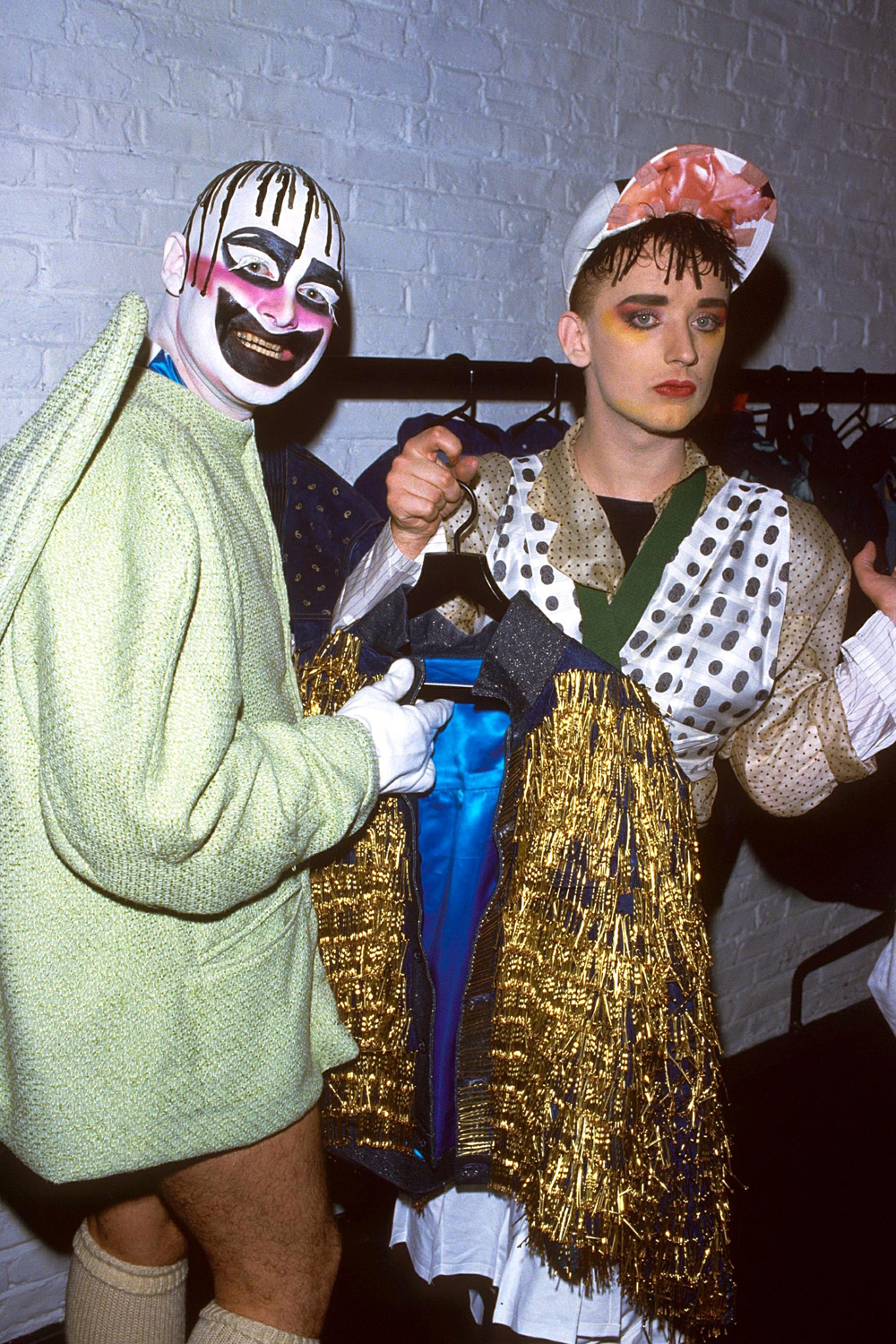 'blitz' designer collection fashion show at the albery theatre, london, britain 1986