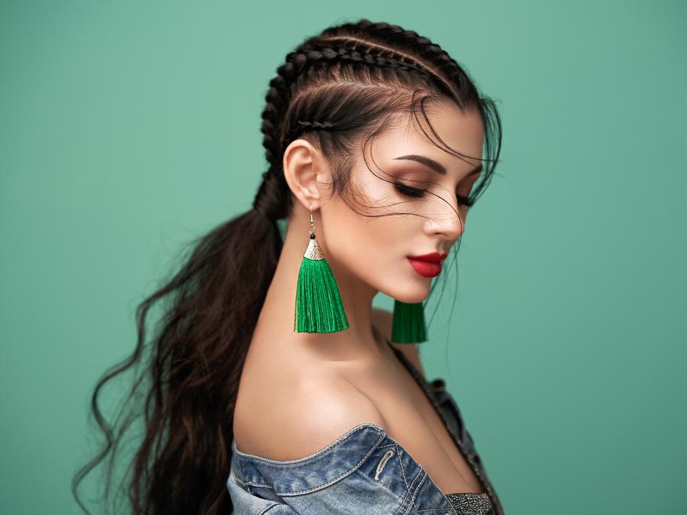 Braided updo