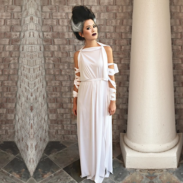Bride of frankenstein costume
