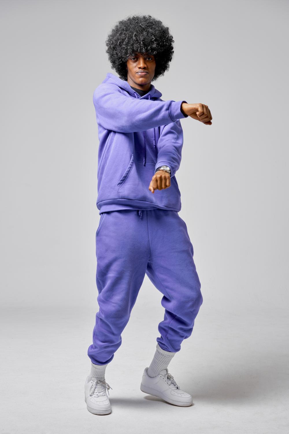 Brightly colored tracksuit 80s attire