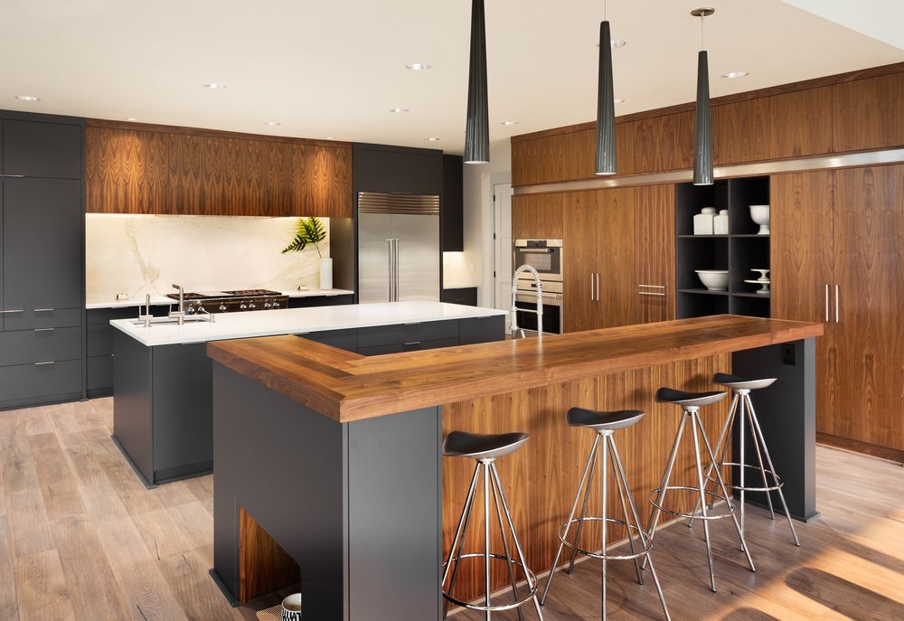 Butcher block island 