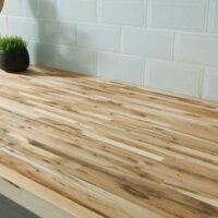 Butcher block maple