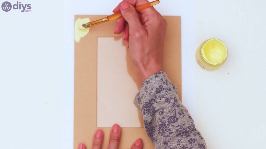 Button picture frame steps (1)