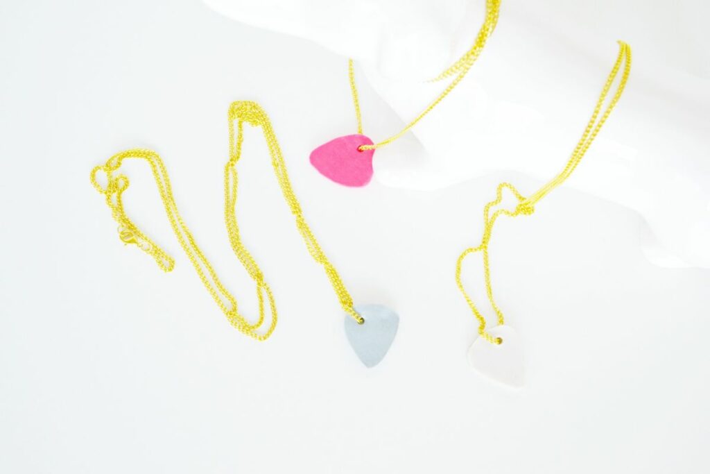 Clay necklace