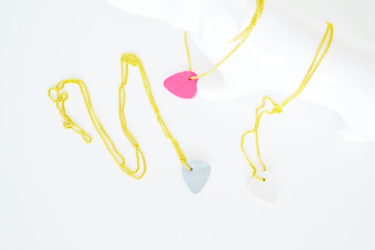Clay necklace
