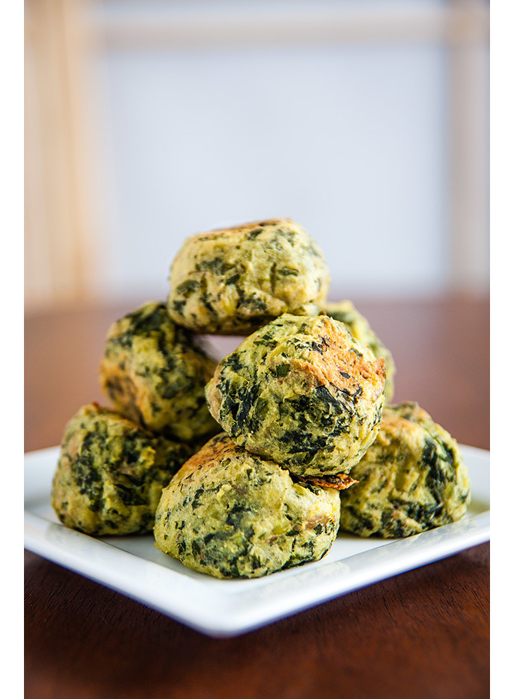 Colcannon puffs