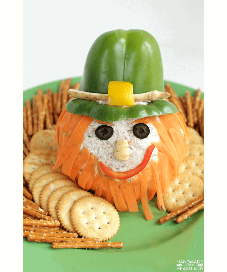 Corned beef leprechaun cheeseballs