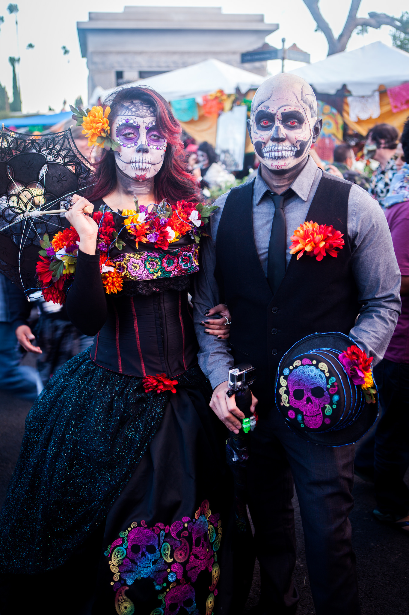 Dia de los muertos costumes