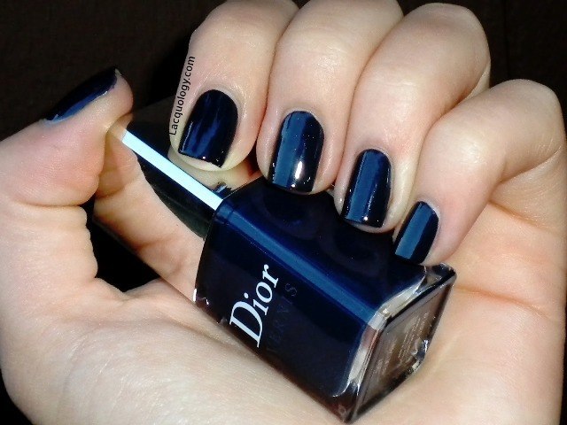 Dior blue label swatch