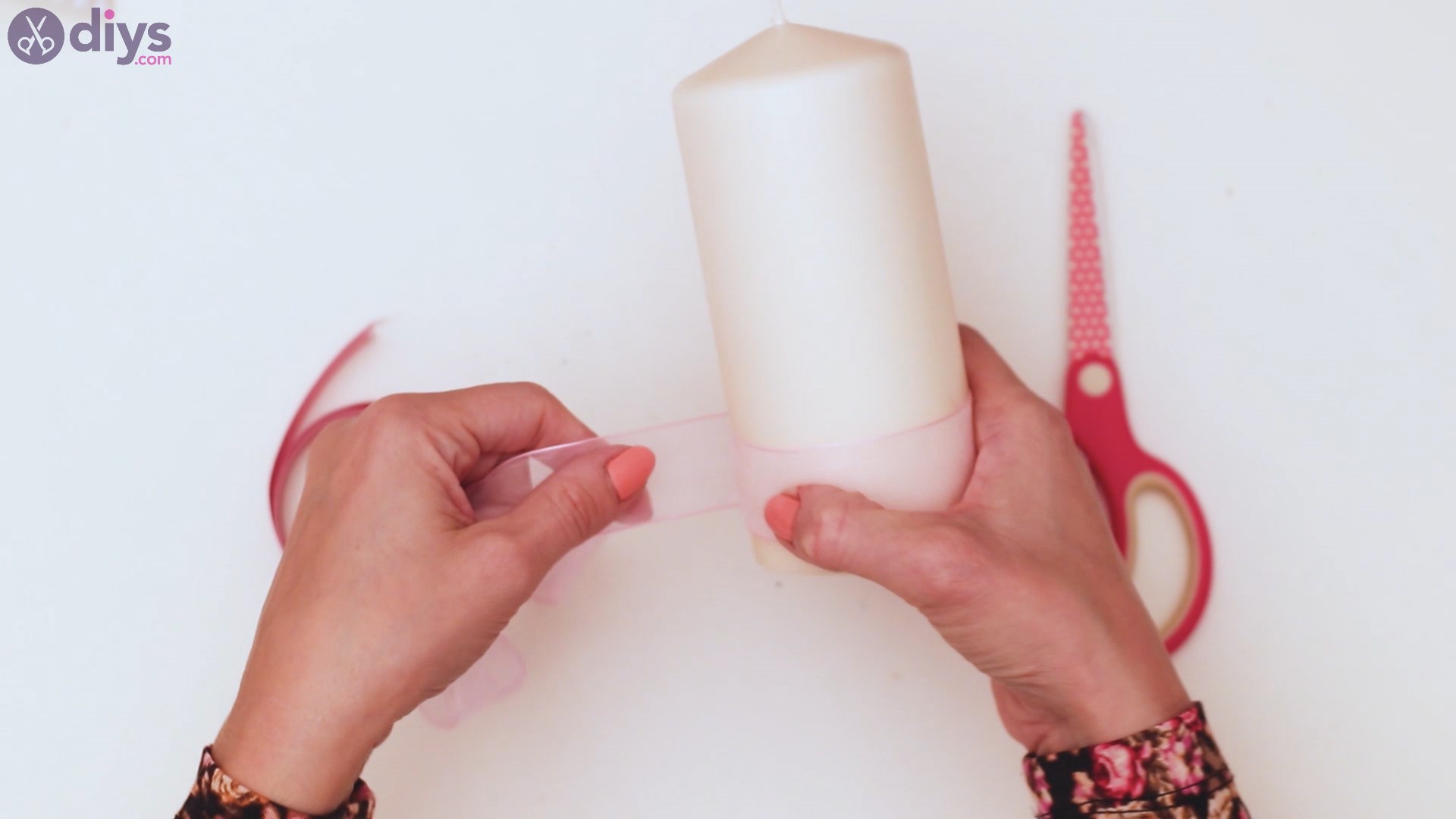 Diy candle art steps (2)