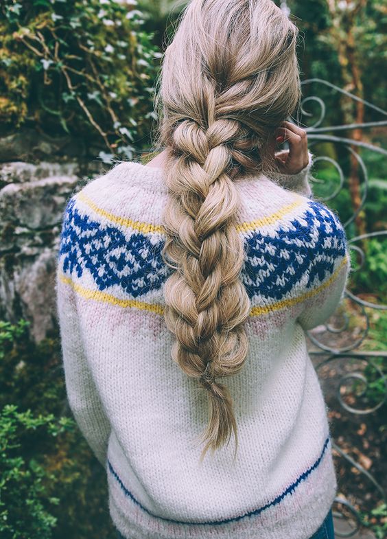Diy double braid