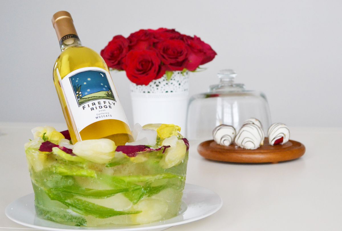 DIY Floral Ice Bowl