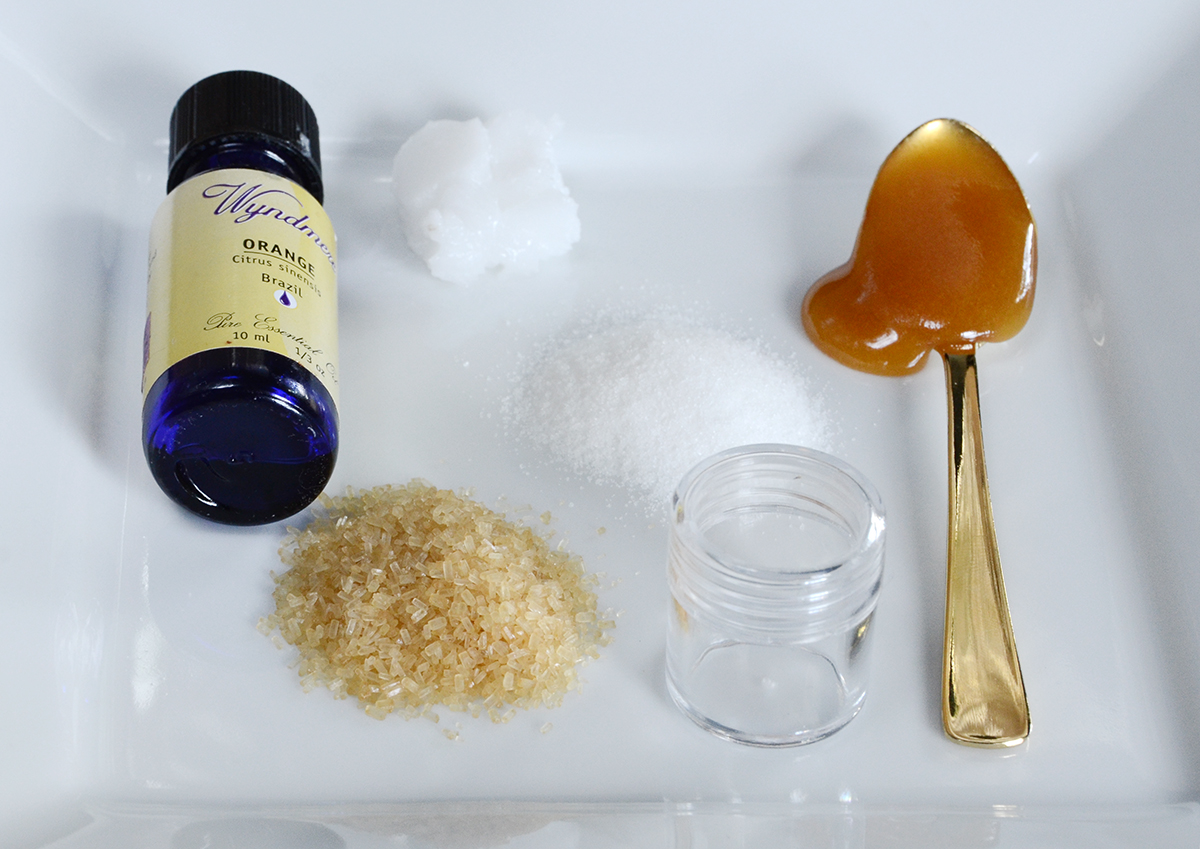 Diy lip scrub supplies