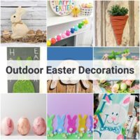 outdoor easter decorations