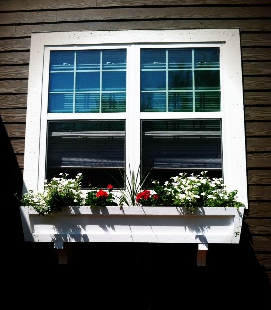 Diy oversized window box