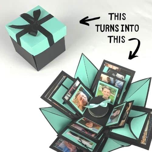 Diy photo explosion box