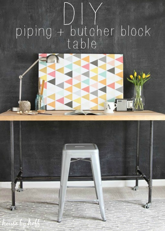 Diy piping desk