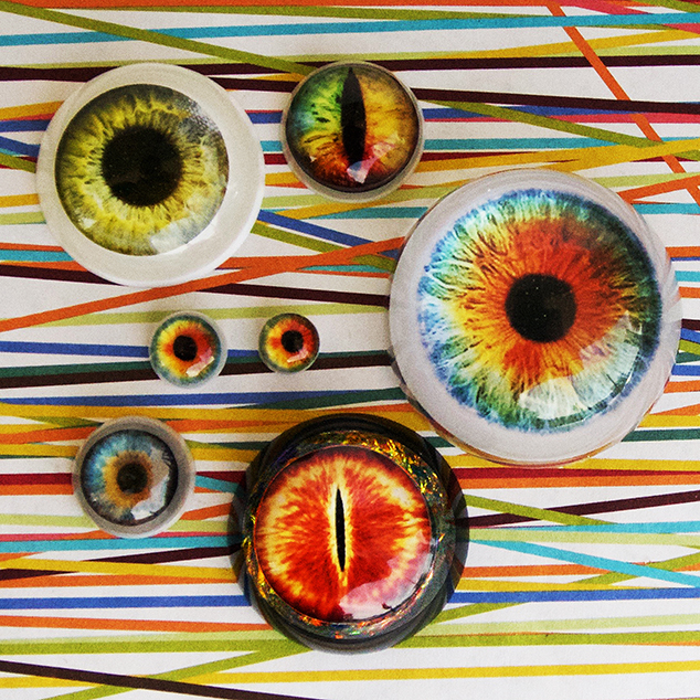 Diy resin cat eyes