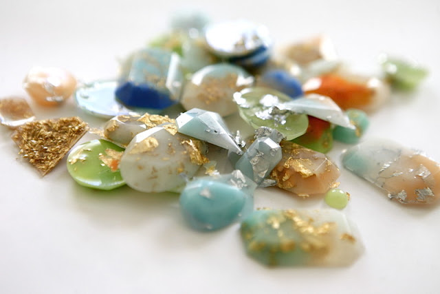 Diy resin gems