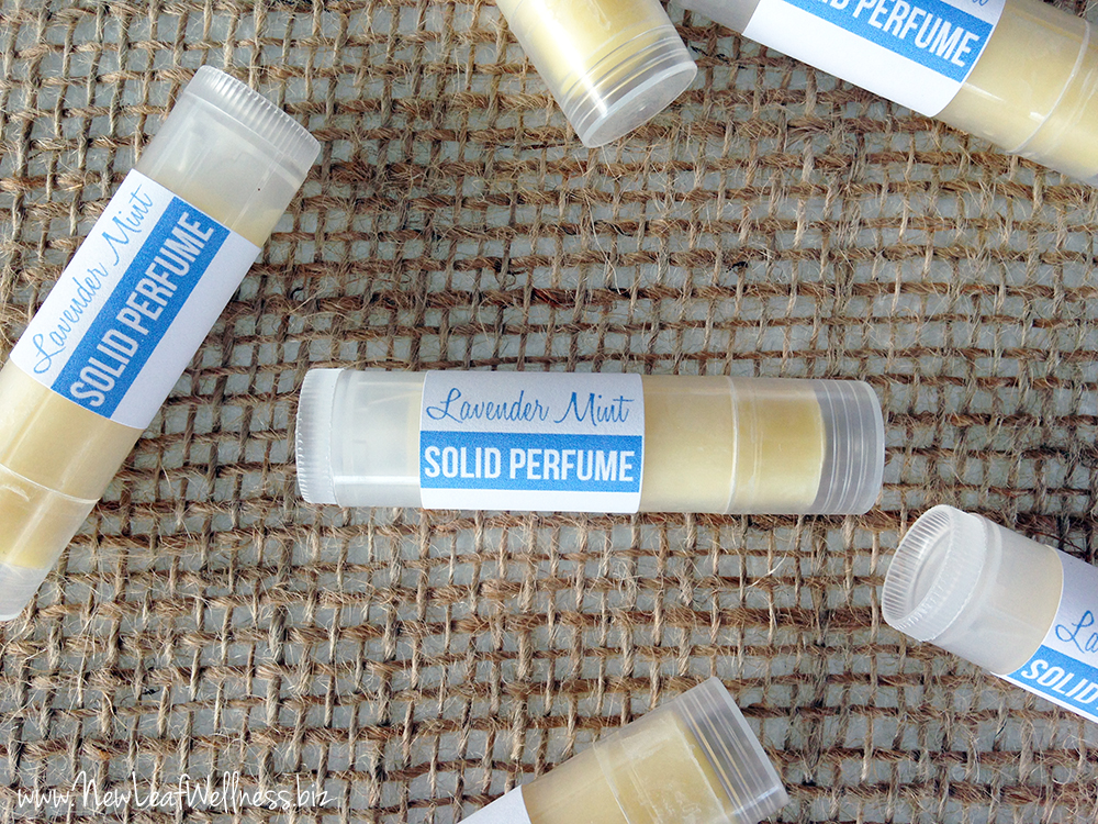 Diy solid perfume sticks