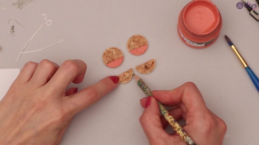 Diy wine cork earring (11)