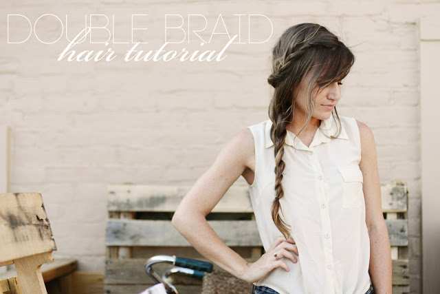 Double Braid Hair Tutorial