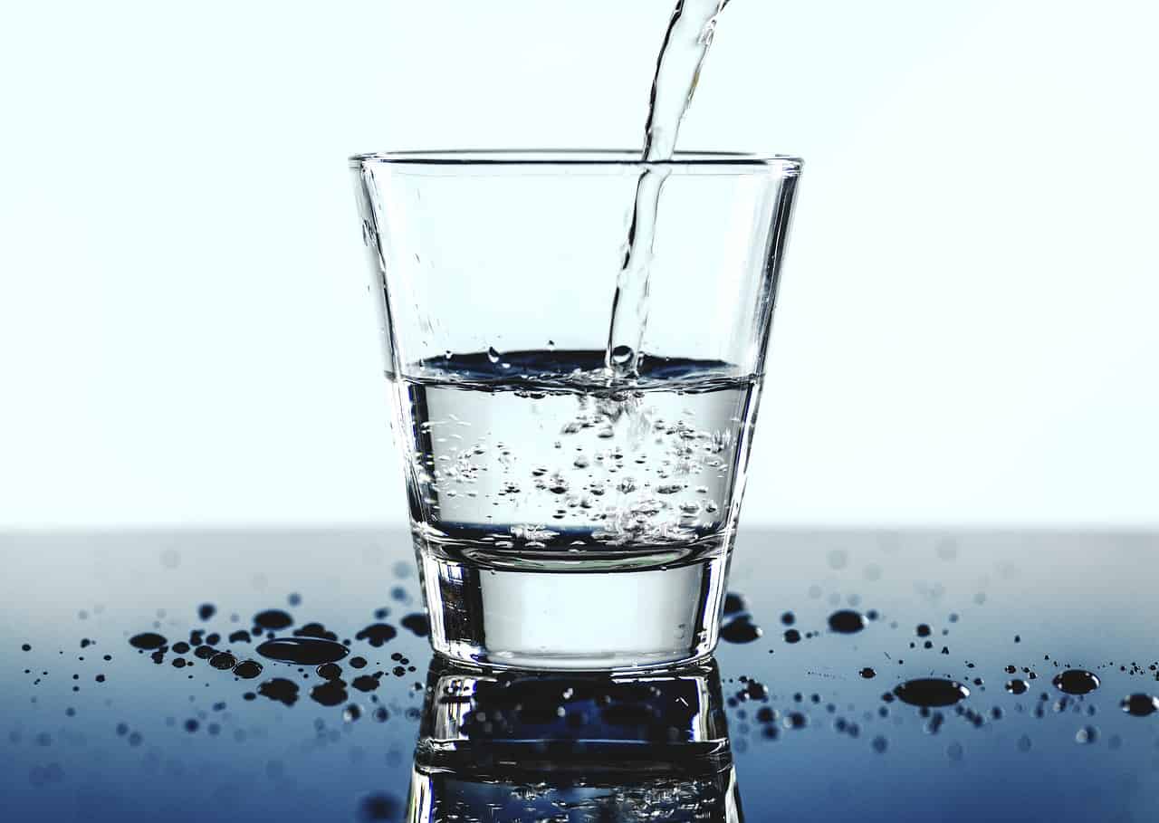 Drink water in the morning