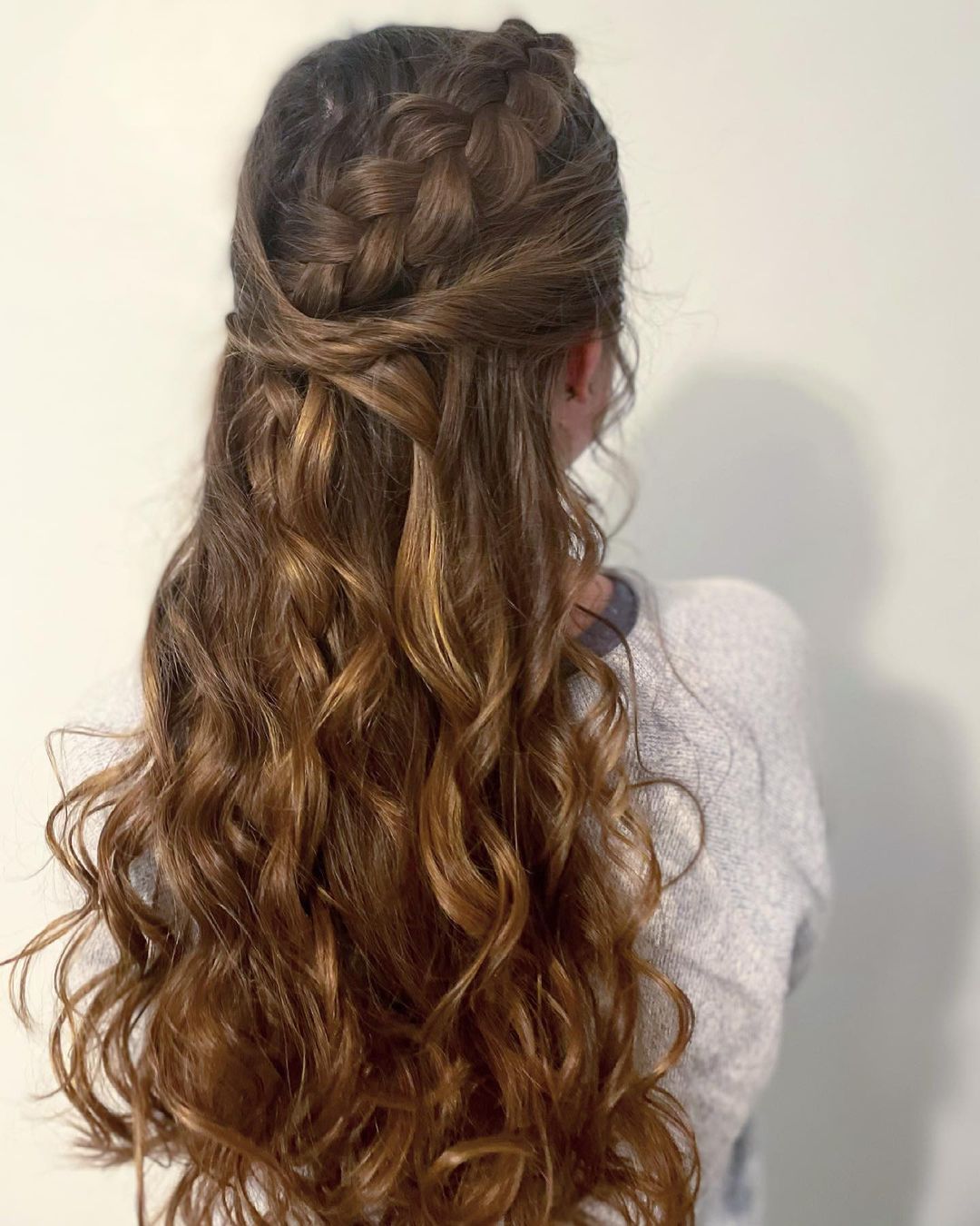 Dutch braid cross over