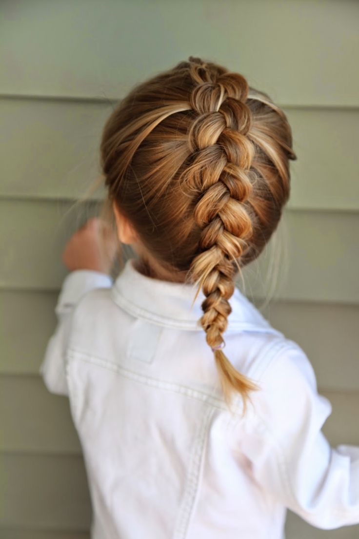 Dutch braid for kids