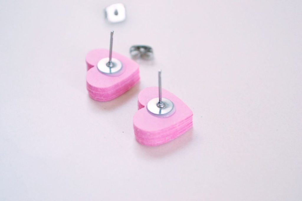 Earrings from paper