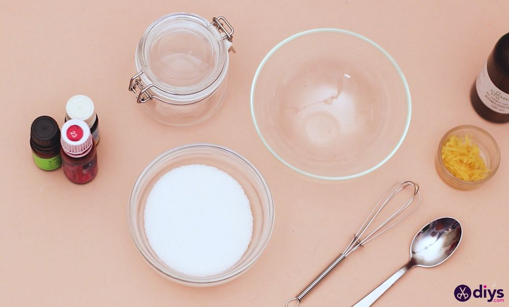 Face scrub materials