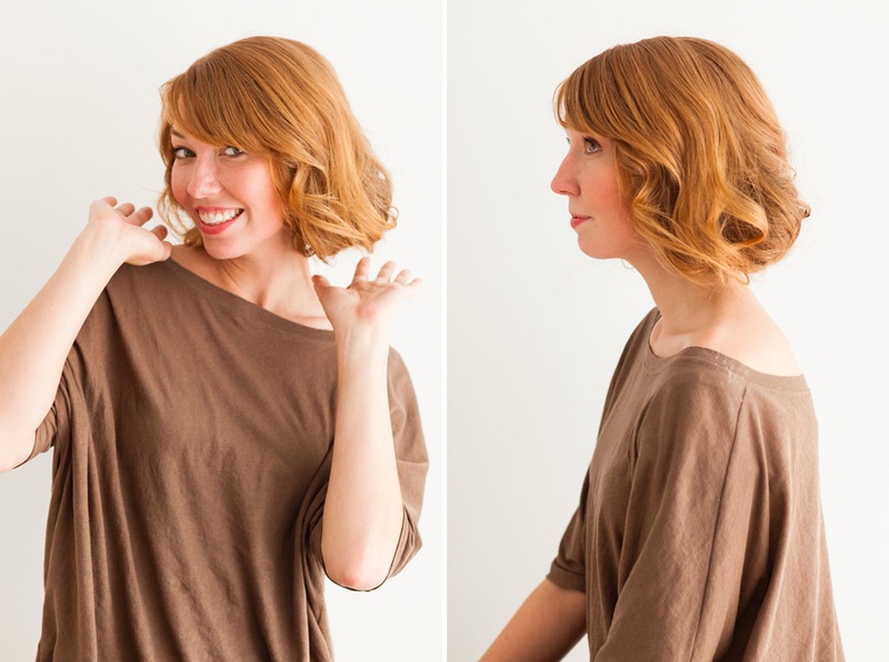 Faux bob hairstyle diy