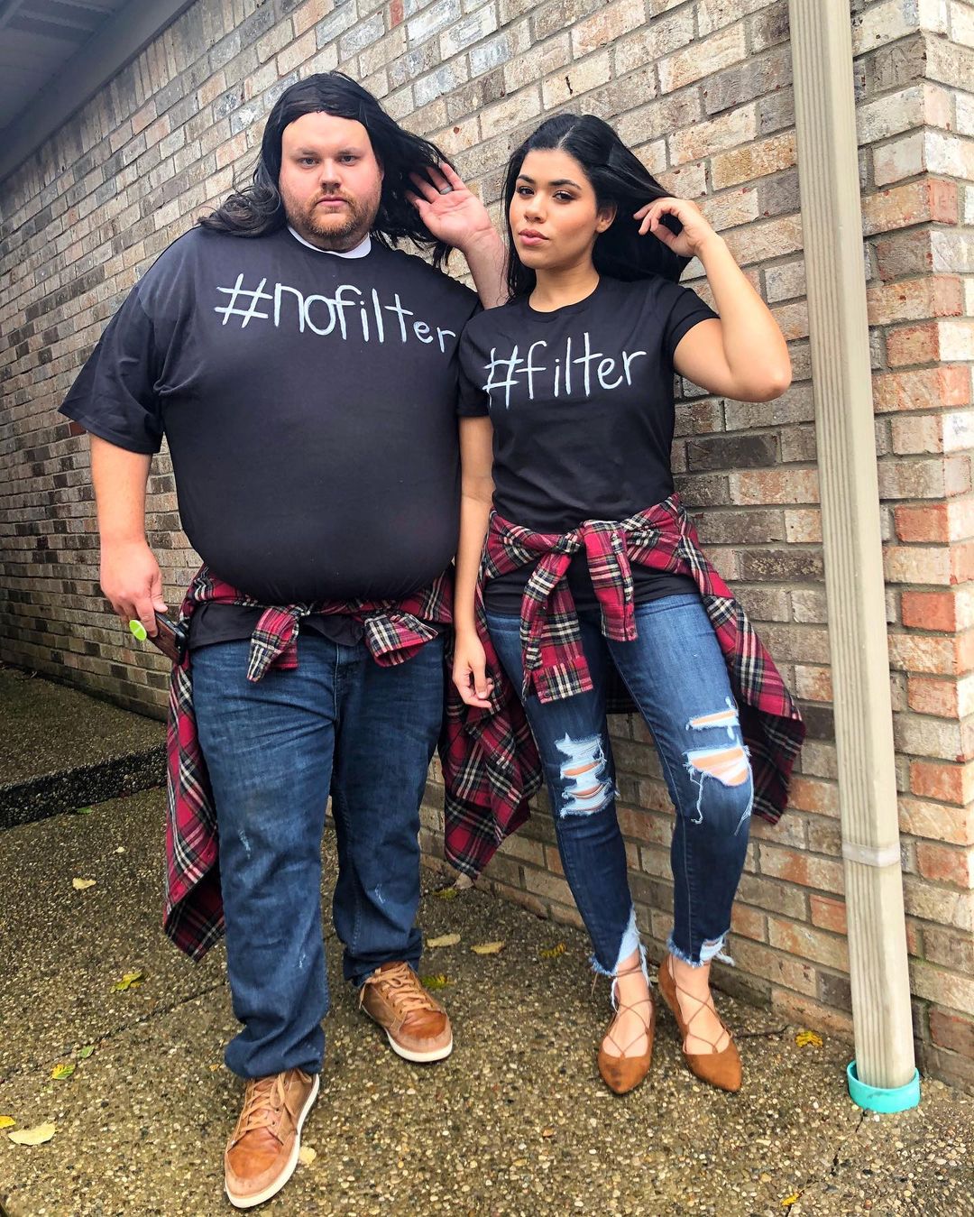 #filter and #nofilter couples halloween costumes 